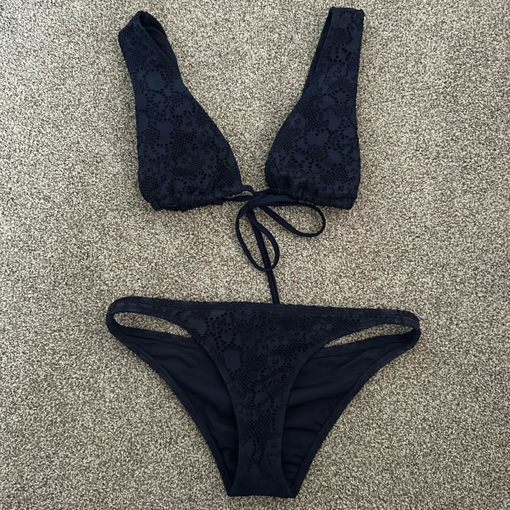 Aerie Navy Blue Bikini